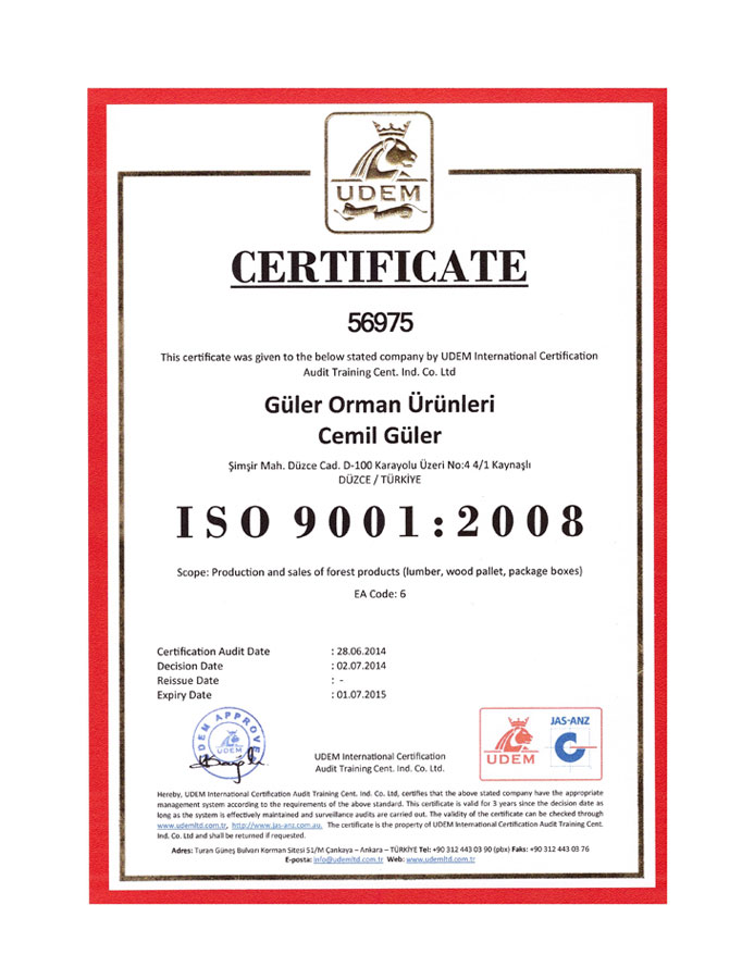 ISO 9001:2008